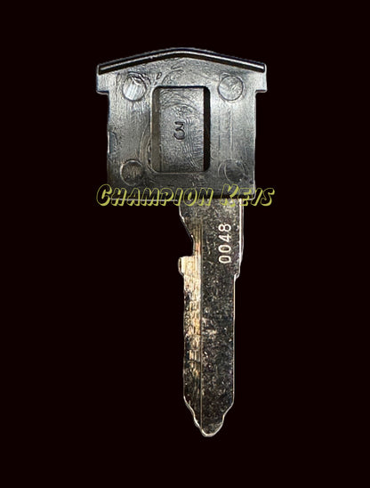 KAWASAKI KEY (27008-0048, 27008-0049)   _   Key Code Series: B8001-B9000, G8001-G9000, B111111-B444444, A111111-A444444   _   Year: 2008-2022   _   Models: ZG1400