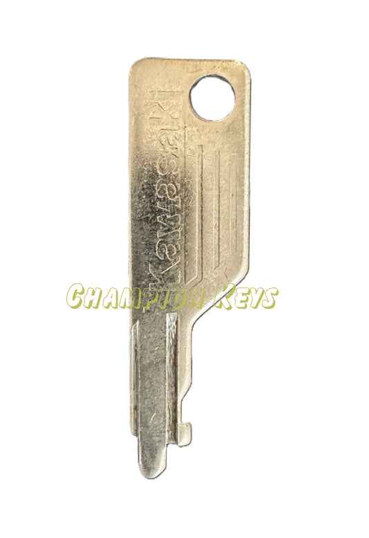 KAWASAKI KEY (27008-1127-AA & 27008-1277-BB)   _   Key Code Series: AA, BB   _   Year: 1987-2006   _   Model: ZG1000