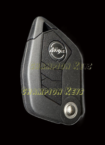 KAWASAKI KEY (27008-0704)   _   Key Code Series: M7001-M8000   _   Year: 2014-2019   _   Models: EX500 w/IMMOBILIZER - Flip Key
