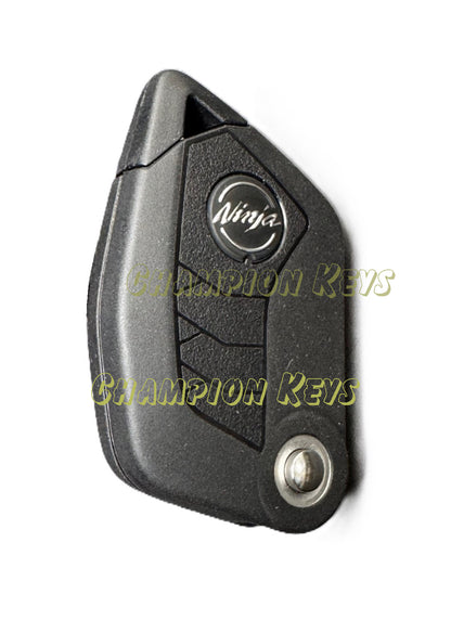 KAWASAKI KEY (27008-0704)   _   Key Code Series: M7001-M8000   _   Year: 2014-2019   _   Models: EX500 w/IMMOBILIZER - Flip Key