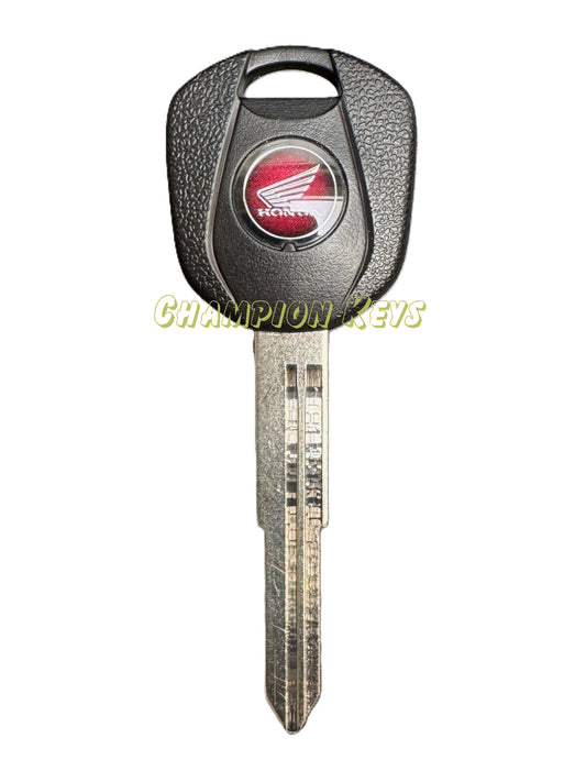 HONDA KEY OEM (35121-MGE-C31) Key Code Series: 00000001-33333333, J00-U39 -  Year: 2012-2026 – Model: VFR1200, CBR600