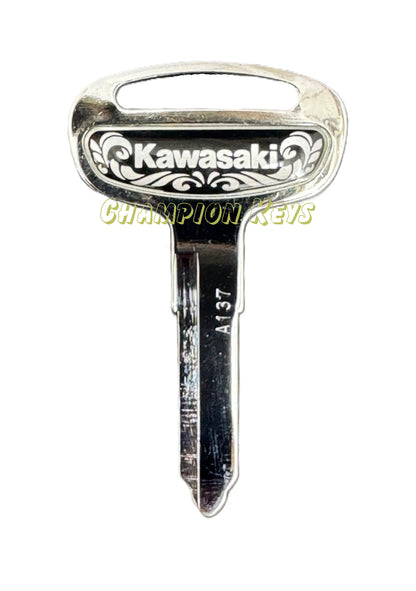 KAWASAKI KEY (27008-1179, 27008-1180)   _   Key Code Series: B8001-B9000, G8001-G9000, B111111-B444444, A111111-A444444    _   Year: 1999-2004   _   Models: VN1500