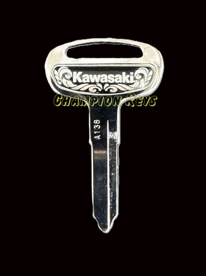 KAWASAKI KEY (27008-1179, 27008-1180)   _   Key Code Series: B8001-B9000, G8001-G9000, B111111-B444444, A111111-A444444    _   Year: 1999-2004   _   Models: VN1500