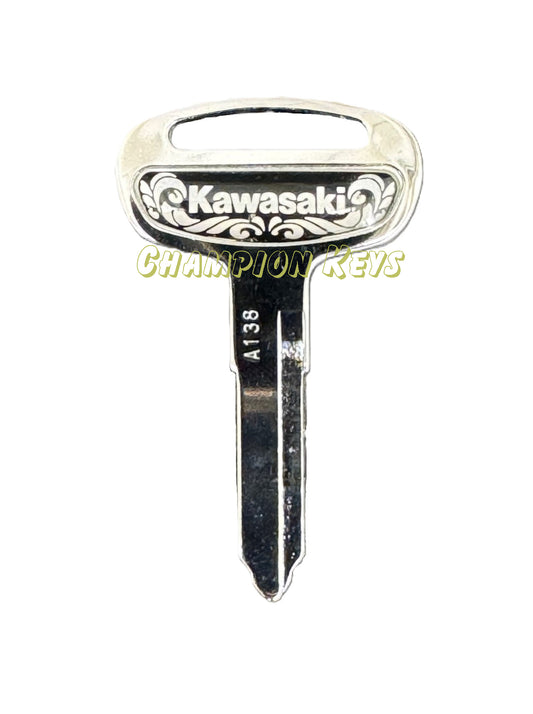 KAWASAKI KEY (27008-1179, 27008-1180)   _   Key Code Series: B8001-B9000, G8001-G9000, B111111-B444444, A111111-A444444    _   Year: 1999-2004   _   Models: VN1500