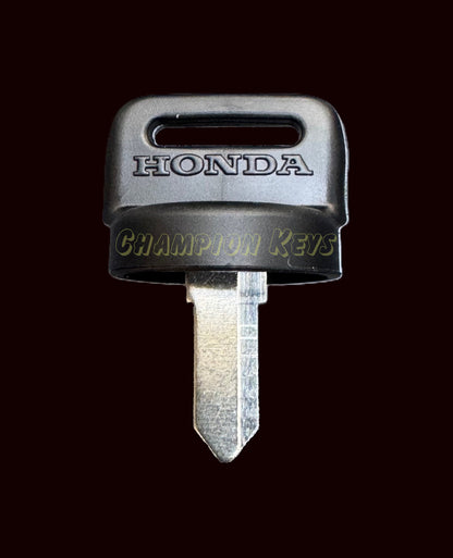 HONDA KEY (35121-HF1-881 & 35122-HF1-881)   _   Key Code Series: A00-A99, B001-B99, C00-C99, D00-D99   _   Year: 2009-2014   _   Models: CRF100,125,150,230,50,80, TRX200,300,350,400,420,500,650,680,700,90