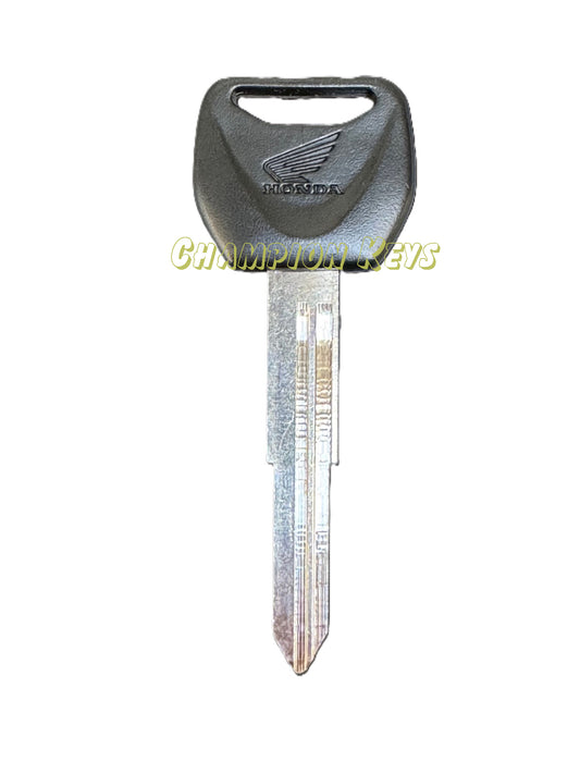 HONDA KEY (35121-MAS-G01)   _   Key Code Series 00000001-33333333   _   Year: 1988-2026   _   Models: CRF’s-450-300-250-CL’s-500-Rebel-CMX’s-300-500-CBR’s-300-250-CB’s-1000-900-ST’s-1000-1300-VFR’s-800-VTR’s-1000-FSC600-PS250