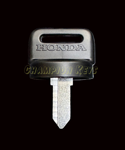 HONDA KEY (35121-HF1-881 & 35122-HF1-881)   _   Key Code Series: A00-A99, B001-B99, C00-C99, D00-D99   _   Year: 2009-2014   _   Models: CRF100,125,150,230,50,80, TRX200,300,350,400,420,500,650,680,700,90