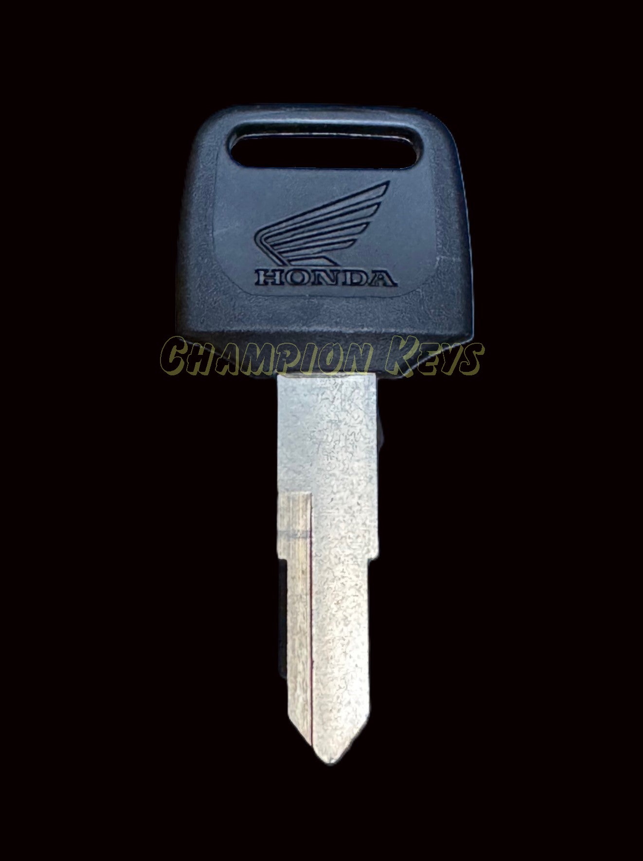 HONDA KEY (35121-KW3-771 & 25121-KW3-772)   _   Key Code Series: A00-A99, B001-B99, C00-C99, D00-D99   _   Year: 1980-2024   _   Models: Gold Wing-Nighthawk-XL’s-CM450-Shadow-V45-Sabre-Magna,-Hurricane-Reflex-NX-Interceptor-Reble-XR’s-RC51 and more!