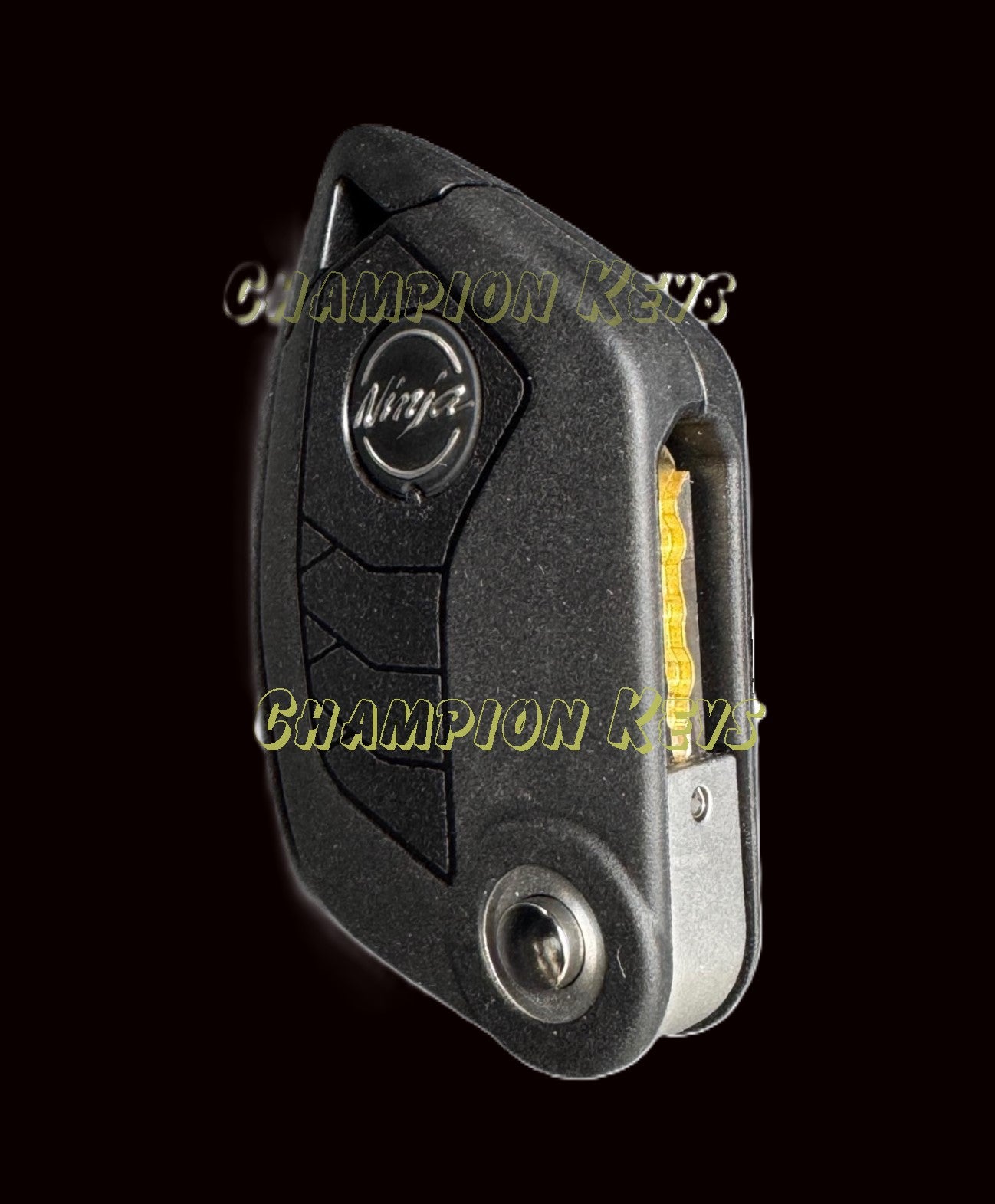 KAWASAKI KEY (27008-0704)   _   Key Code Series: M7001-M8000   _   Year: 2014-2019   _   Models: EX500 w/IMMOBILIZER - Flip Key