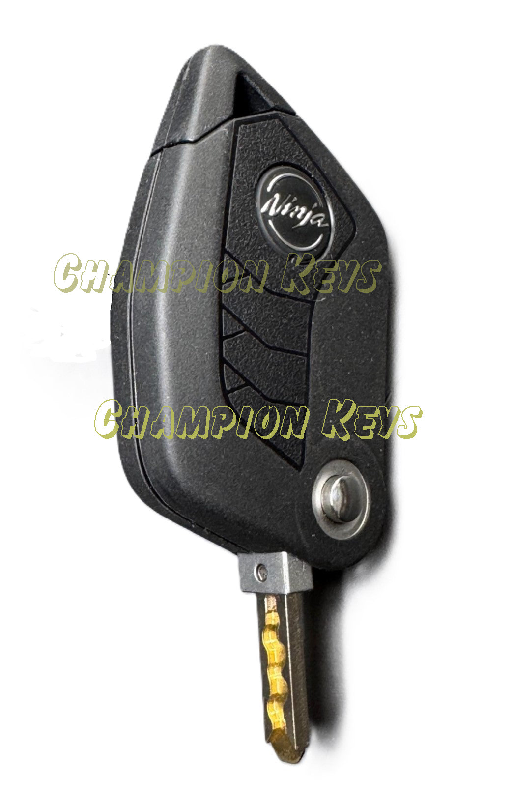 KAWASAKI KEY (27008-0704)   _   Key Code Series: M7001-M8000   _   Year: 2014-2019   _   Models: EX500 w/IMMOBILIZER - Flip Key