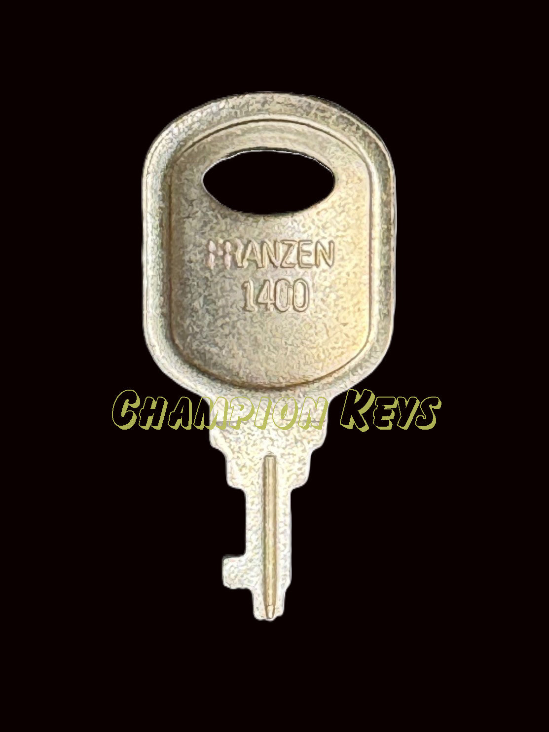 KAWASAKI KEY (27008-5501)   _   Key Code Series: 1400   _   Year: All   _   Models: Police Saddle Bag