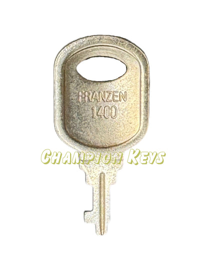 KAWASAKI KEY (27008-5501)   _   Key Code Series: 1400   _   Year: All   _   Models: Police Saddle Bag