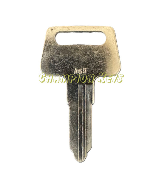 KAWASAKI KEY (27008-S002, 27008-S003)   _   Key Code Series: 251K-325K, 326K-400K, L111111-L444444, K111111-K444444   _   Year: 2003-2006   _   Models: KSF80, KSF50, KSF400 (Copy)