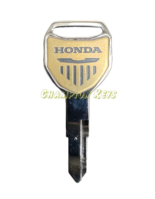HONDA KEY OEM (35121-MCH-810, 35122-810) Key Code Series: A00-A99, B001-B99, C00-C99, D00-D99  -  Year: 2002-2008 – Models: VTX1800, VTX1300