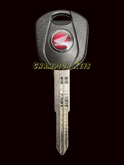 HONDA KEY OEM (35121-MGE-C31) Key Code Series: 00000001-33333333, J00-U39 -  Year: 2012-2026 – Model: VFR1200, CBR600