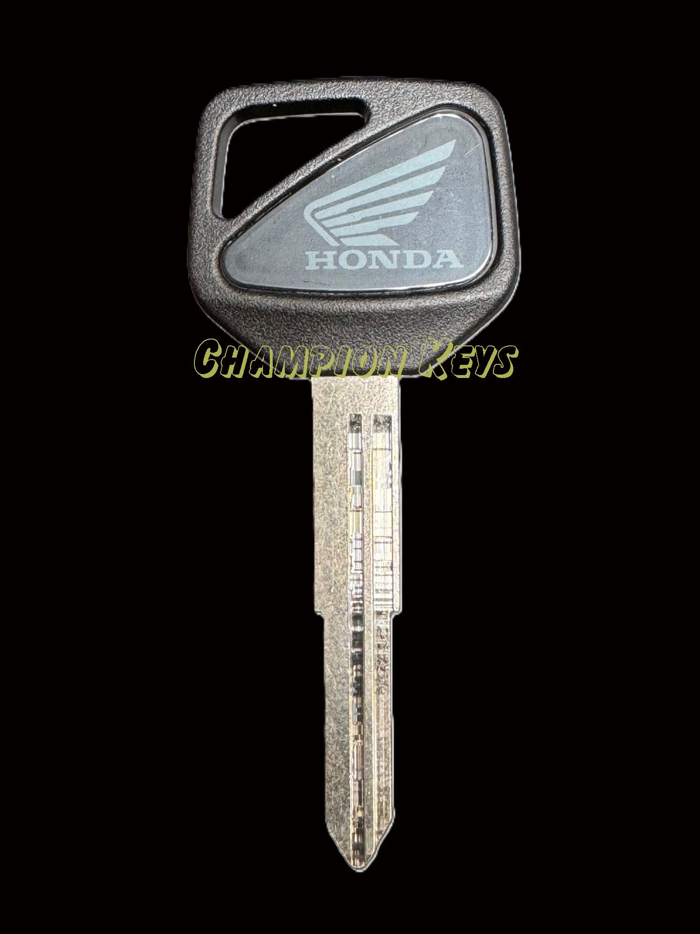 HONDA KEY OEM (35121-MCS-A30)    _   Key Code Series 00000001-33333333, J00-U39   _   Year: 2005-2018   _   Models: ST1300