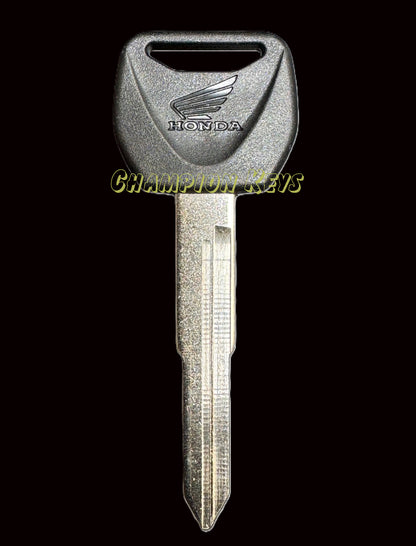 HONDA KEY OEM (35121-KRH-900) Key Code Series: 11111111-44444444 -  Year: 2008+ - Models: CRF230L, CRF230M, CRF150F, CRF250F, NXR 125, XR125L