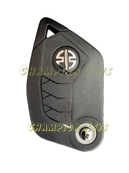 KAWASAKI KEY FOB OEM (27008-0680) Key Code Series: M7001-M8000, Year: 2022-2026, NINJA H2 SX SE, ZX100 - w/IMMOBILIZER FLIP KEY